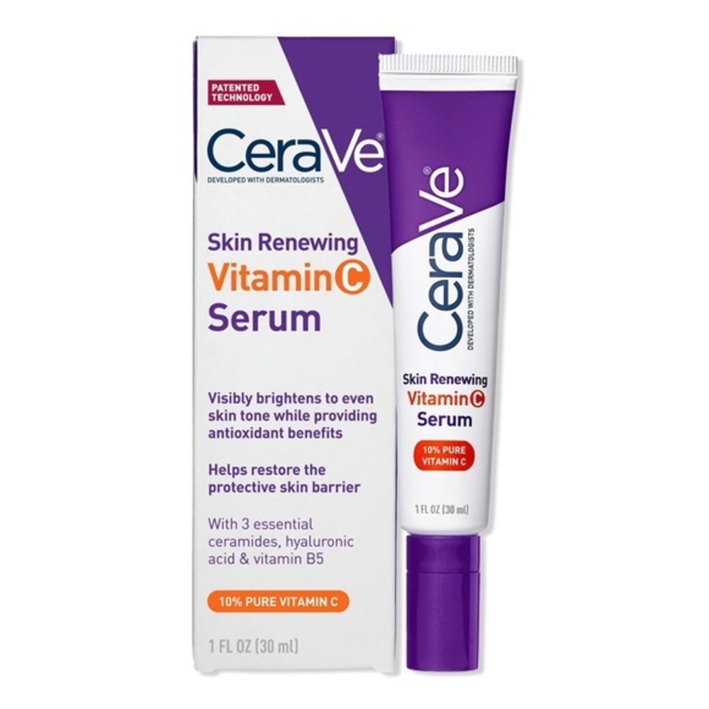 🍊 CeraVe Skin Renewing Vitamin C Serum | 1 oz (30 mL)